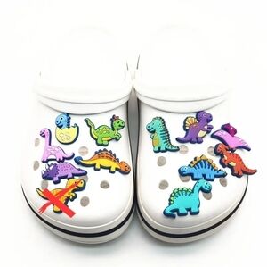 NEW Bundle 12 Dinosaurs Shoe Charms Crocs Jibbitz‎